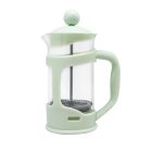 Nerthus French Press kávé és teafőző 350 ml, zöld