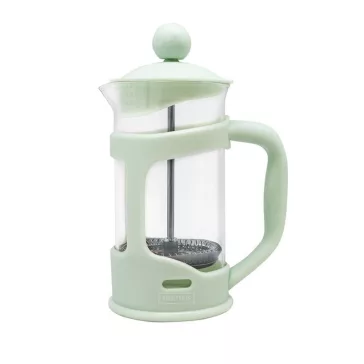 Nerthus French Press kávé és teafőző 350 ml, zöld
