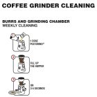 Puly Grind zöld kávédaráló tisztító kristály 405g