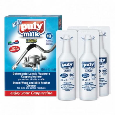 Puly Milk Plus tejhabosító tisztító folyadék 4x25ml