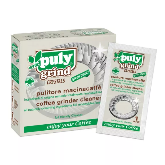 Puly Caff Grind ZÖLD kávédaráló tisztító kristály 15g Puly Caff Grind ZÖLD kávédaráló tisztító kristály 15g