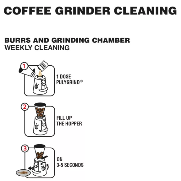Puly Caff Grind ZÖLD kávédaráló tisztító kristály 15g Puly Caff Grind ZÖLD kávédaráló tisztító kristály 15g