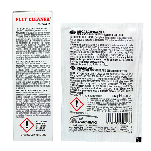 Puly Caff Baby Cleaner vízkőoldó tasakos 25g