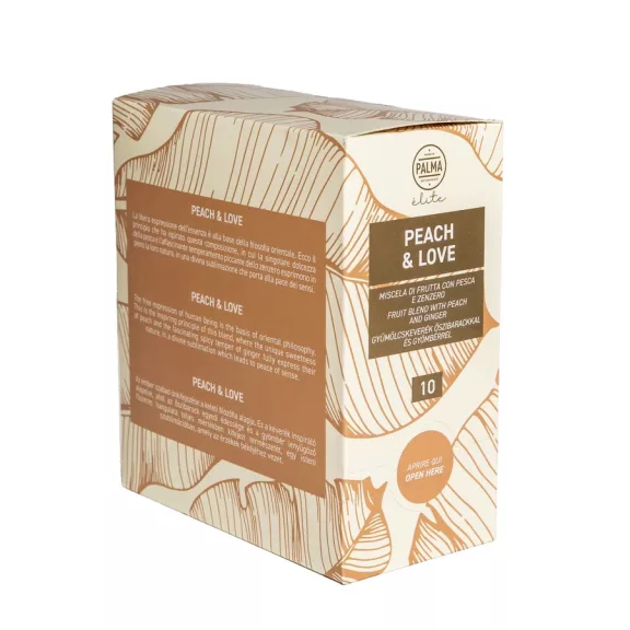 PALMA Élite Peach & Love Gyümölcs Tea Keverék 20db PALMA Élite Peach & Love Gyümölcs Tea Keverék 20db