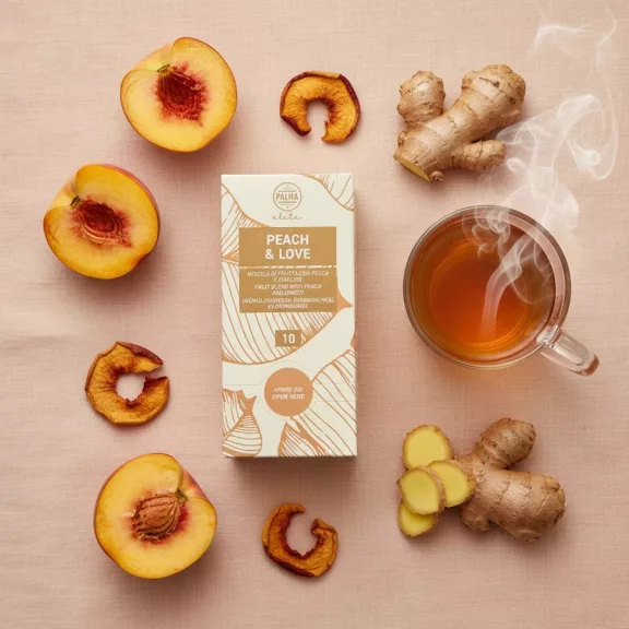 PALMA Élite Peach & Love Gyümölcs Tea Keverék 20db PALMA Élite Peach & Love Gyümölcs Tea Keverék 20db