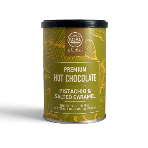 PALMA Élite forró csokoládé pisztácia & sós karamell 250g PALMA Élite forró csokoládé pisztácia & sós karamell 250g