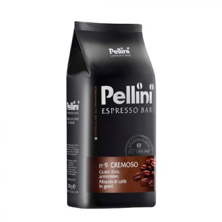 Pellini No 9 Espresso Bar Cremoso szemes kávé 1kg