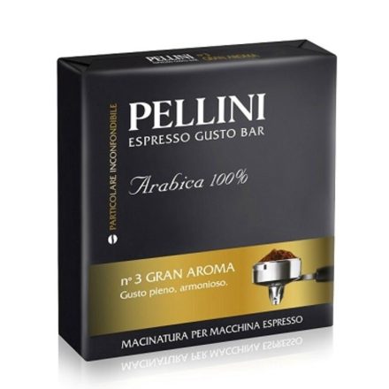Pellini No 3 Gran Aroma őrölt kávé 500g