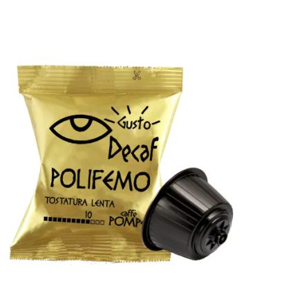 Caffé Pompeii koffeinmentes Dolce Gusto kompatibilis kávékapszula 10db