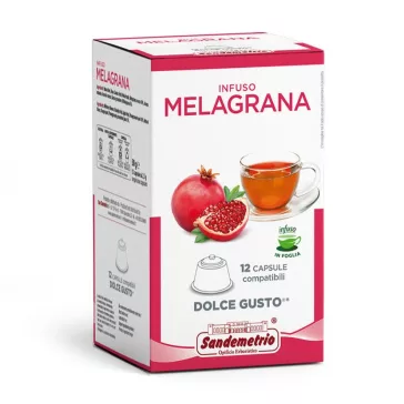   Sandemetrio Gránátalma Dolce Gusto kompatibilis tea kapszula 12db