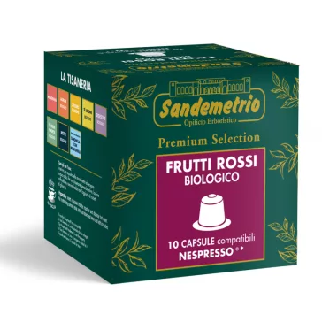   Sandemetrio Erdei Gyümölcsös Nespresso kompatibilis tea kapszula 10db