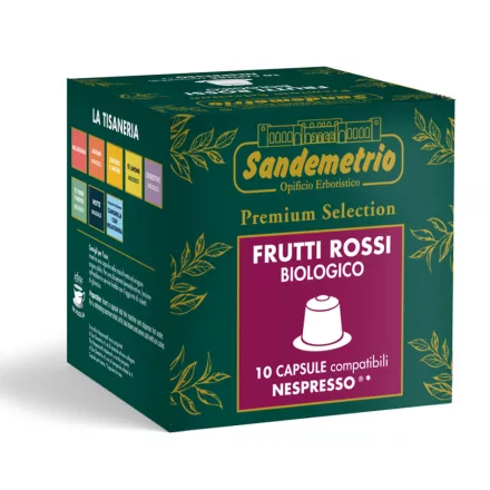 Sandemetrio Erdei Gyümölcsös Nespresso kompatibilis tea kapszula 10db