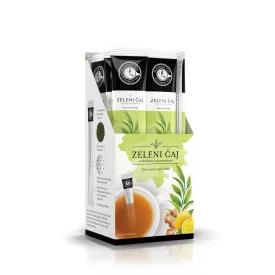   Schargo Tea Zöld tea gyömbérrel és citrommal egyadagos tea 16db