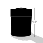 Kilovac vákuumos frissen tartó doboz barna 1kg