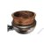 TADAMM! Égetett, antikolt tölgyfa kávébetöltő tölcsér 57 mm-es szűrőhöz