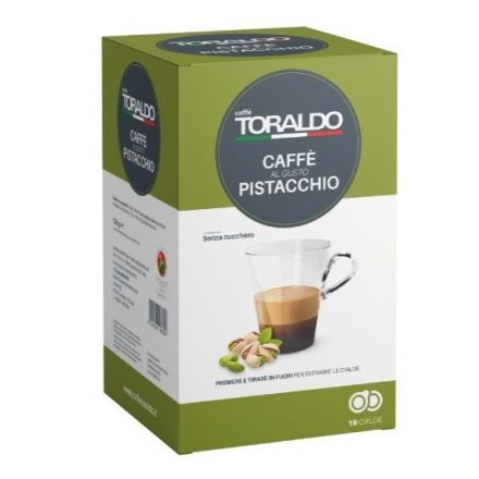 Caffé Toraldo pisztácia ízesítésű E.S.E. pod 18db