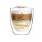 Vialli Design AMO XMASS duplafalú üveg csésze szett 320 ml