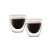 Vialli Design AMO duplafalú üveg espresso csésze 80 ml, 2 db