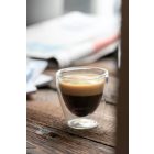 Vialli Design AMO 5837 duplafalú üveg espresso csésze 80 ml, 2 db
