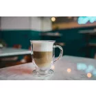 Vialli Design AMO 6421 duplafalú üveg bögre 250ml, 2 db
