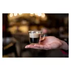 Vialli Design DIVA 6407 duplafalú üveg espresso csésze 80 ml, 2 db