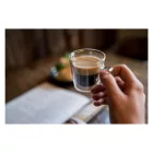 Vialli Design DIVA 6407 duplafalú üveg espresso csésze 80 ml, 2 db