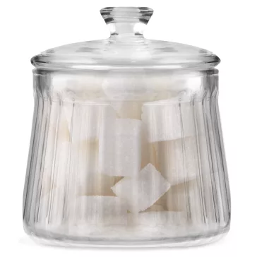 Vialli Design MIA 1098 üveg cukortartó tetővel 250ml