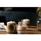 Vialli Design MIA 1098 üveg cukortartó tetővel 250ml