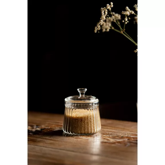 Vialli Design MIA 1098 üveg cukortartó tetővel 250ml Vialli Design MIA 1098 üveg cukortartó tetővel 250ml