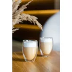Vialli Design NOA 29750 duplafalú üveg pohár 360 ml, 2 db