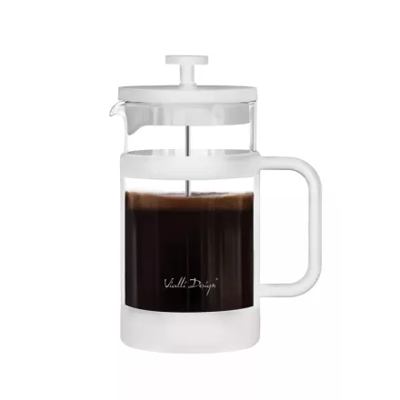 Vialli Design SENSO 1074 kávé és teafőző 1l, fehér