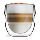 Vialli Design SFERICO 7954 duplafalú üveg csésze 250 ml, 2 db