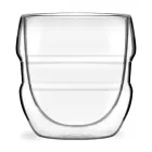 Vialli Design SFERICO 7954 duplafalú üveg csésze 250 ml, 2 db