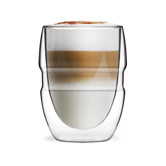 Vialli Design SFERICO 7961 duplafalú üveg csésze 300 ml, 2 db Vialli Design SFERICO 7961 duplafalú üveg csésze 300 ml, 2 db