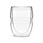 Vialli Design SFERICO 7961 duplafalú üveg csésze 300 ml, 2 db