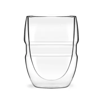   Vialli Design SFERICO 7961 duplafalú üveg csésze 300 ml, 2 db