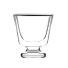 Vialli Design SOHO 29002 duplafalú desszertes pohár 250 ml, 2 db