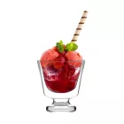 Vialli Design SOHO 29002 duplafalú desszertes pohár 250 ml, 2 db