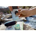 Wacaco Nanopresso jégkék hordozható kávéfőző őrölt kávéhoz + kemény védőtok