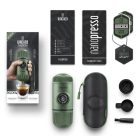 Wacaco Nanopresso mohazöld hordozható kávéfőző őrölt kávéhoz + kemény védőtok