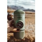 Wacaco Nanopresso mohazöld hordozható kávéfőző őrölt kávéhoz + kemény védőtok