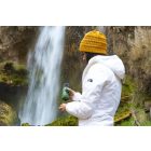 Wacaco Nanopresso mohazöld hordozható kávéfőző őrölt kávéhoz + kemény védőtok