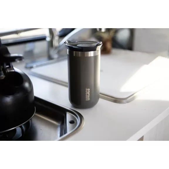 Wacaco Octaroma Lungo termobögre 300ml, Ködszürke