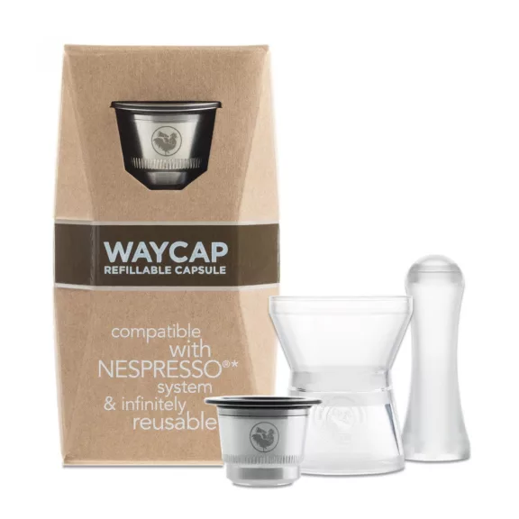 WayCap Basic Kit Nespresso utántölthető kapszula WayCap Basic Kit Nespresso utántölthető kapszula