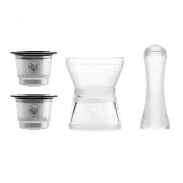   WayCap Complete Kit Nespresso utántölthető kapszula, 2 db kapszulával