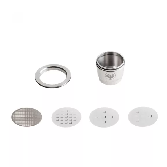 WayCap Complete Kit Nespresso utántölthető kapszula, 2 db kapszulával WayCap Complete Kit Nespresso utántölthető kapszula, 2 db kapszulával