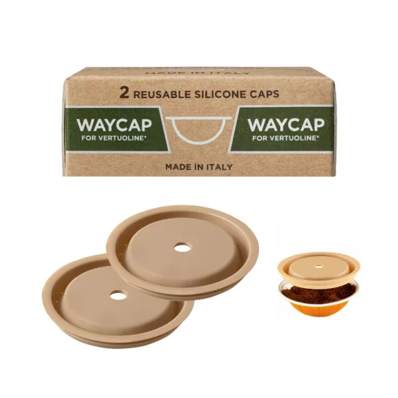 WayCap Vertuo Complete Kit, 2 db szilikon tető WayCap Vertuo Complete Kit, 2 db szilikon tető