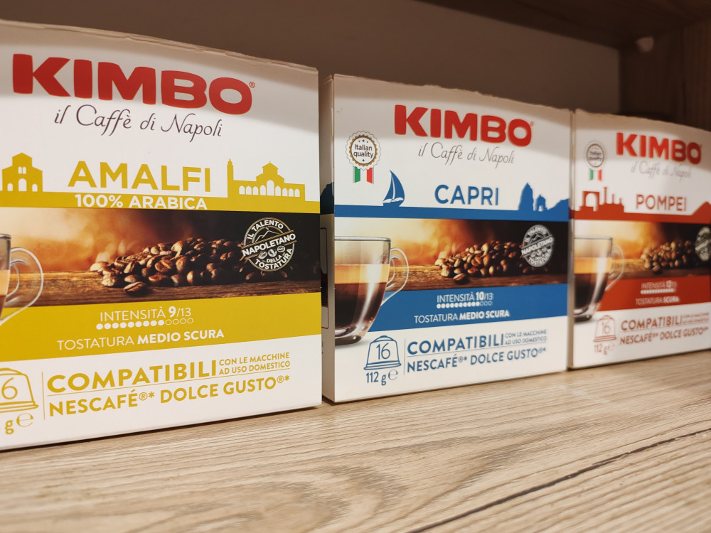 Kimbo AMALFI Dolce Gusto kompatibilis kávékapszula 16db
